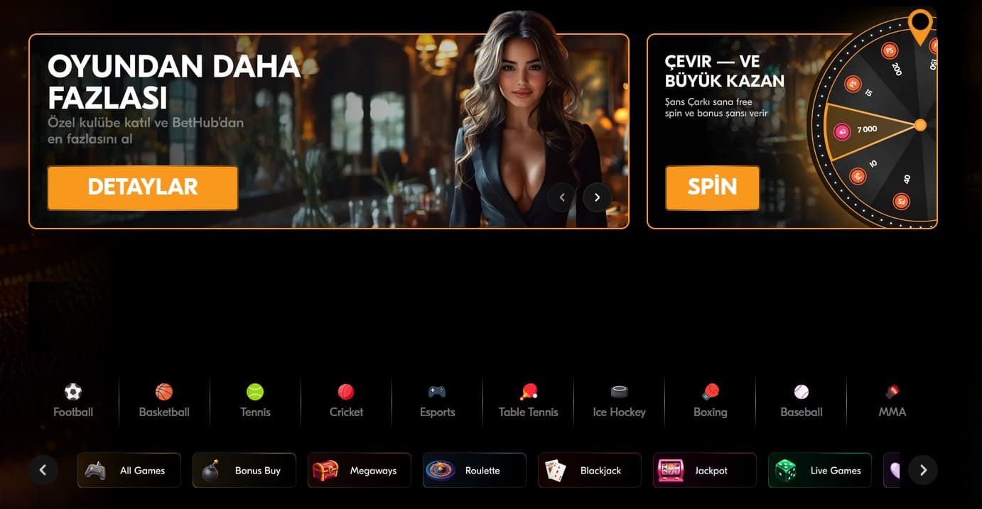 Online casinoda kazanç fırsatları ve yüksek ödüller Bethub güvenilir giriş ile 1 BetHubBetHub güncel